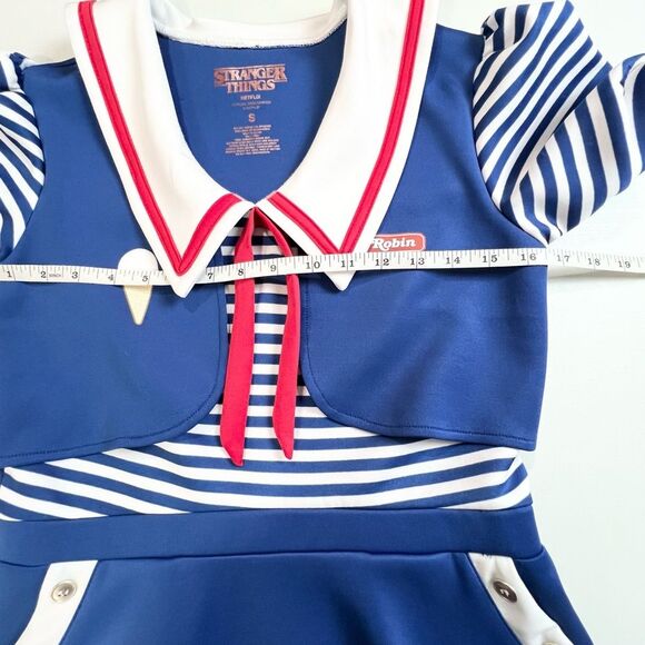 Stranger Things Robin Ahoy Dress Costume Hot Topic Small - Picture 9 of 12